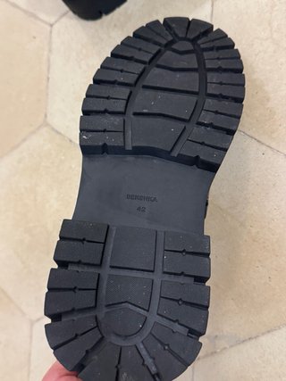 Zapatos Bershka hombre talla 42 negros
