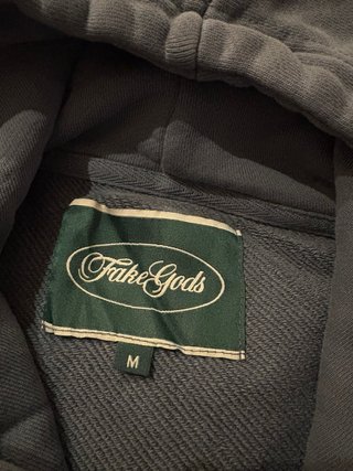 Sudadera Fake Gods Azul Talla M