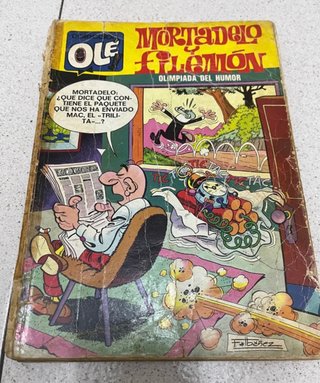 6 Cómics de Mortadelo y Filemón, de años 70 y 80