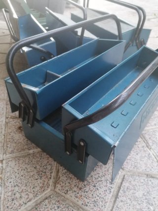 Lote de 4 Cajas de Herramientas Metálicas