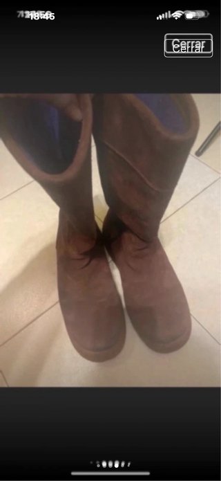 Botas paea nieve