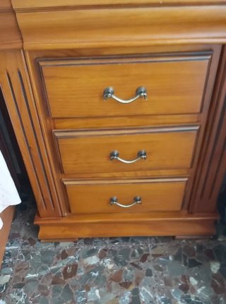 Dormitorio madera provenzal