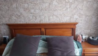 Dormitorio madera provenzal