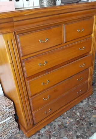 Dormitorio madera provenzal