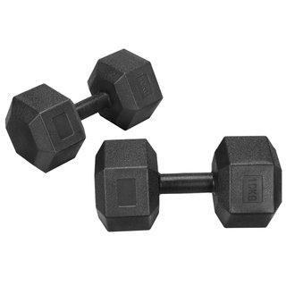 2 Mancuernas Hexagonales 20kg nuevas