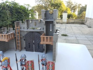 Castillo Romano Playmobil con 5 Figuras