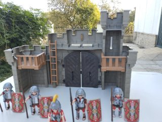 Castillo Romano Playmobil con 5 Figuras