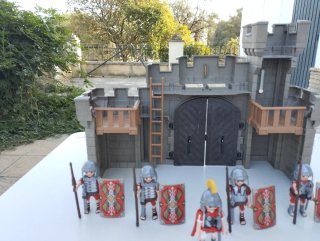 Castillo Romano Playmobil con 5 Figuras