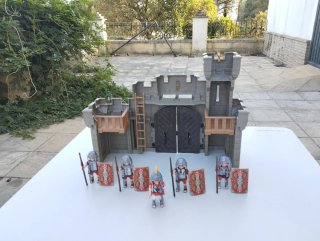 Castillo Romano Playmobil con 5 Figuras