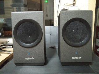 Pareja Altavoces Logitech RCA Gris
