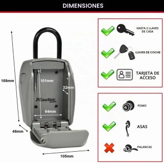 MASTER LOCK caja fuerte
