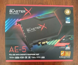 Tarjeta de Sonido Sound BlasterX AE-5 PCIe