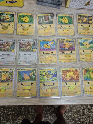 Colección Cartas Pokémon 30 Aniversario