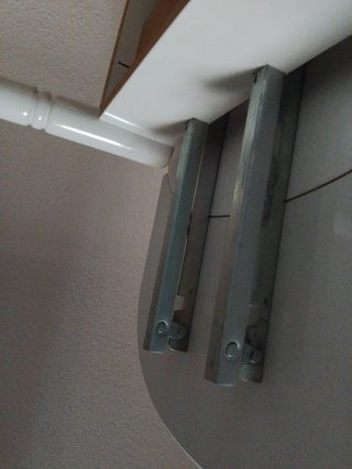 Mesa Extensible Blanca con silla