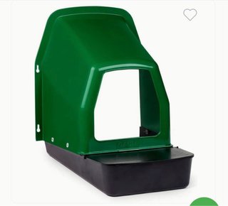 Ponedero para gallinas verde