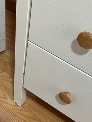 Cómoda blanca 3 cajones Ikea