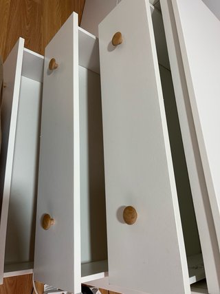 Cómoda blanca 3 cajones Ikea