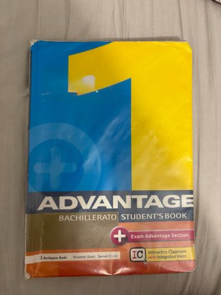 Advantage Student's book. Bachillerato 1