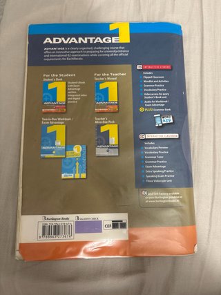 Advantage Student's book. Bachillerato 1