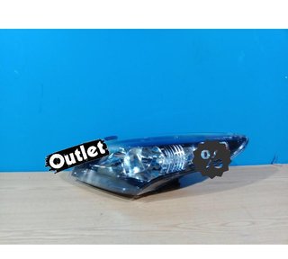 EV FARO IZQ PARA RENAULT MEGANE III 12-14 FONDO NEGRO R01755