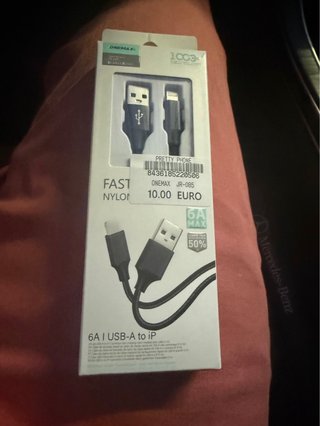 Cargador iPhone Onemax USB-A a Lightning