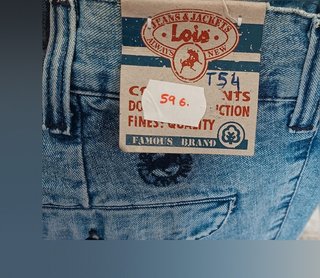 Lois Jeans Vintage NOS / Deadstock Nuevo con...