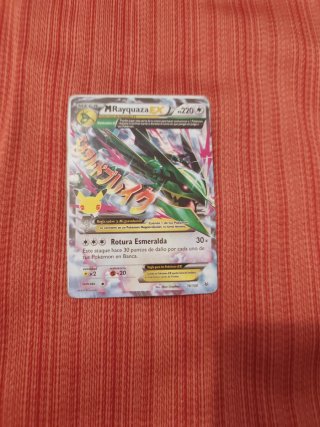 Carta Pokémon M Rayquaza EX