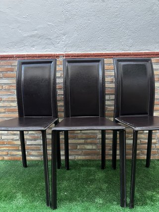 Conjunto 3 sillas salón