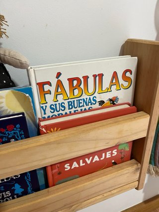 Estantería Montessori para Libros Infantil
