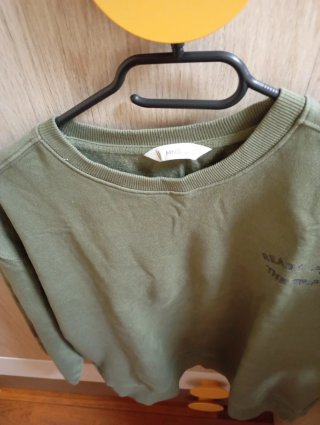 Sudadera Mango verde M Ready for the trip