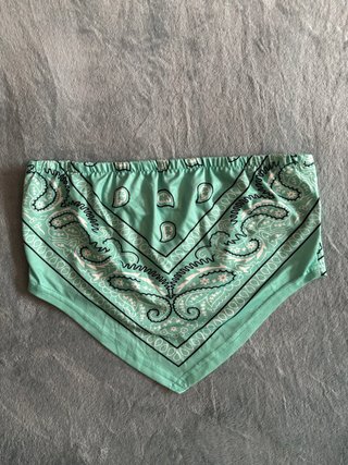 Top Bandana Turquesa
