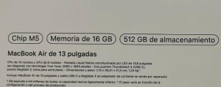 MacBook Air 13 M5 16GB-512GB