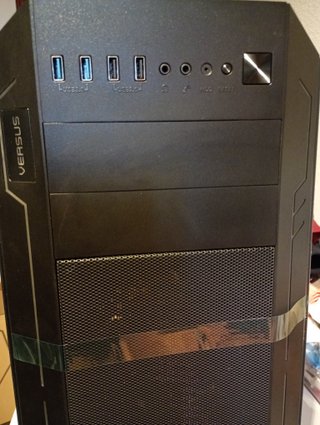 Torre PC Gaming con Cristal y 5 Ventiladores RGB