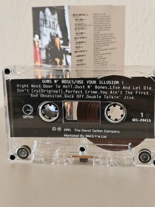 Guns N’ Roses – Use Your Illusion I – MC K7 1991