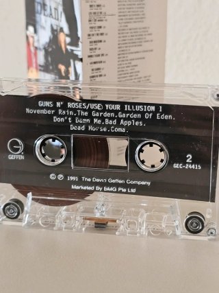 Guns N’ Roses – Use Your Illusion I – MC K7 1991