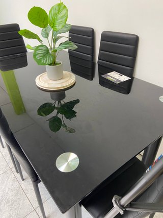 Comedor Cristal Templado NUEVO