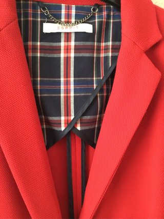Blazer rojo T-M marca Esprit