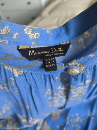 Blusa sin mangas Massimo Dutti Talla 38