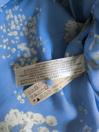 Blusa sin mangas Massimo Dutti Talla 38