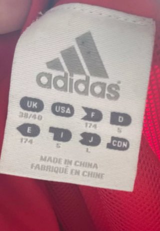 Chaqueta Adidas Liverpool Roja