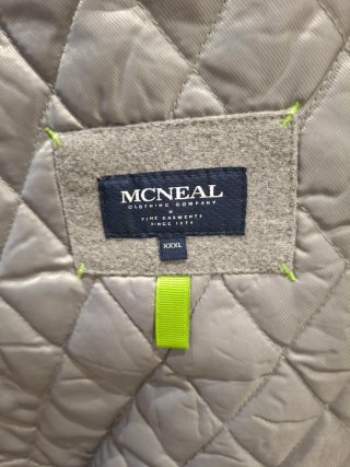 Abrigo-Chaqueton Mcneal Gris Talla XXXL