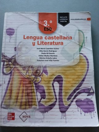 Lengua castellana y literatura, 3º ESO, Nova