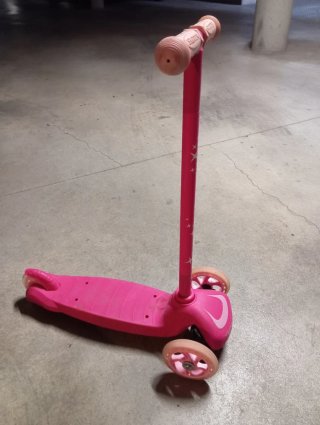 Patinete 4 en 1 Rosa