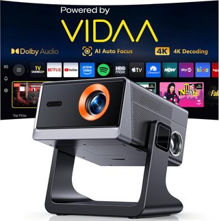 Proyector 4K WOLFANG - cine en casa - Bluetooth