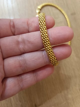 Collar chapado en oro 18k