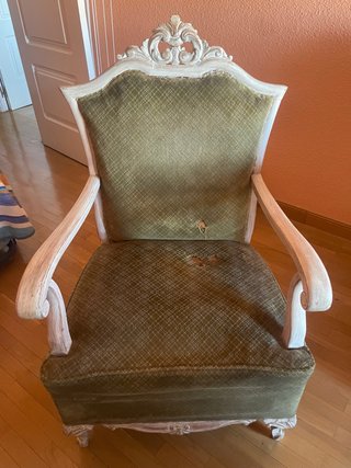 2 Poltrone Vintage da restaurare