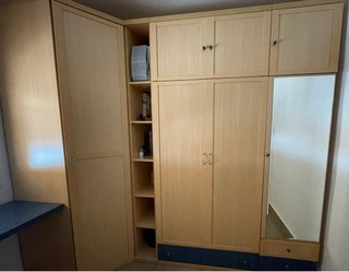 Dormitorio juvenil completo, cama abatible vertica