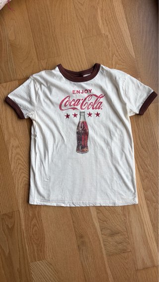 Camiseta Coca-Cola Botella Estampada “Primark”