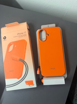 Cover iPhone 17 Magsafe Beats Arancione