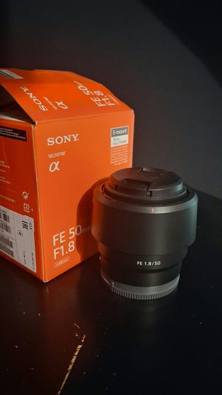 Objetivo Sony FE 50mm F1.8 Full Frame E-mount